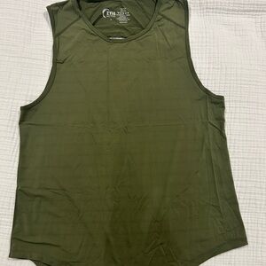 ZYIA Active Olive Green Tank Top